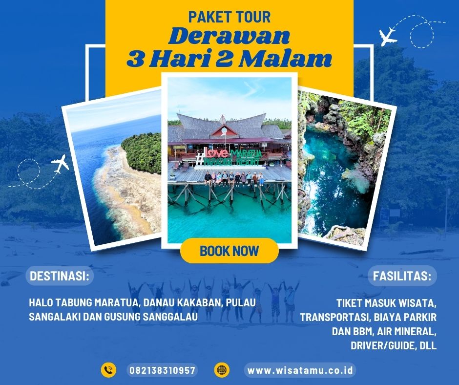 Paket Wisata Derawan 3 Hari 2 Malam