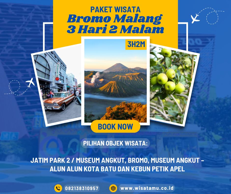 Paket Wisata Bromo Malang 3H2M