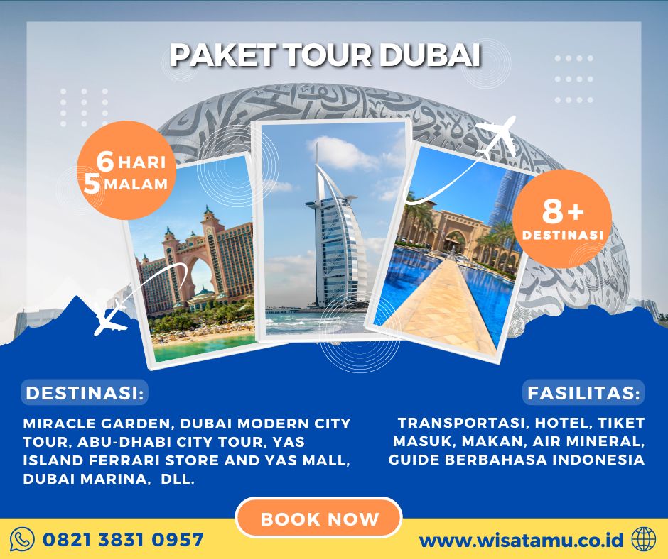 Paket Wisata Dubai 6 Hari 5 Malam