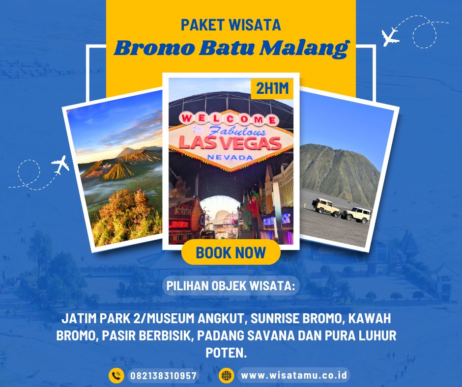 Paket Wisata Bromo Batu Malang 2 Hari 1 Malam