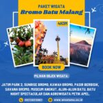 Paket Wisata Bromo Batu Malang 4 Hari 3 Malam