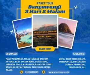 Paket wisata Banyuwangi 3H2M