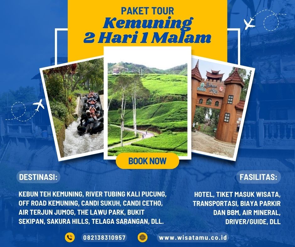 Paket Wisata Kemuning (Jeep Off Road, Outbound, Tubing) Karanganyar