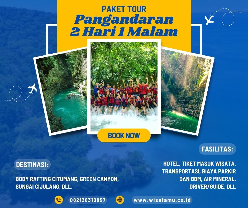 Paket wisata pangandaran 2H1M