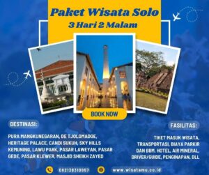 Paket Wisata Solo 3 Hari 2 Malam - WisataMu