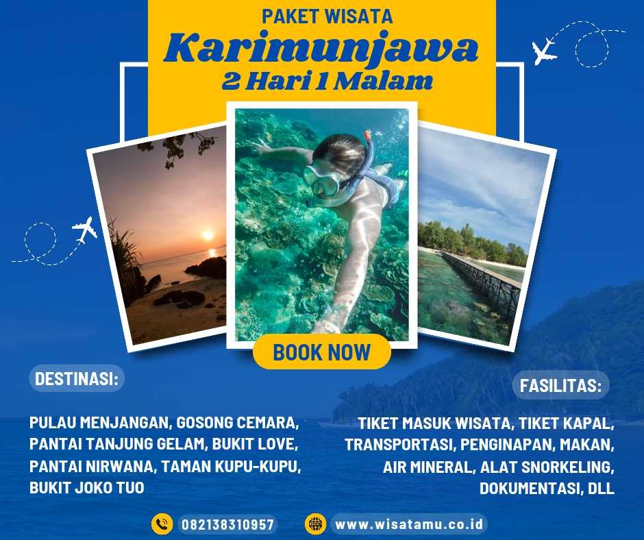 Paket Wisata Karimunjawa 2 Hari 1 Malam