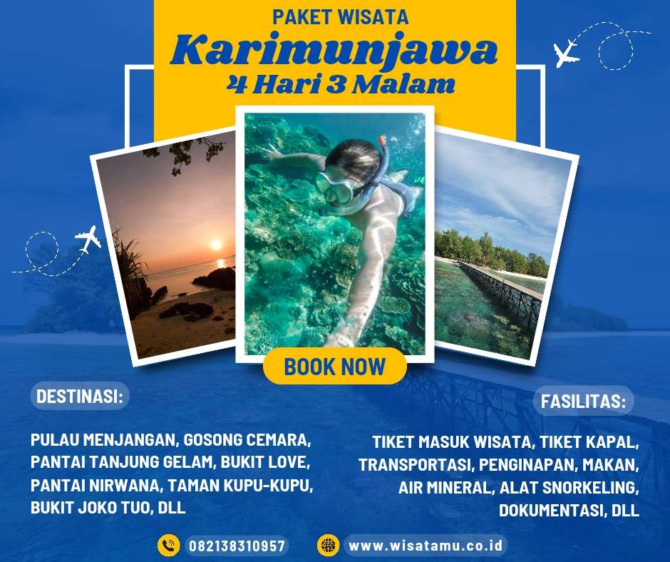 Paket Wisata Karimunjawa 4 Hari 3 Malam