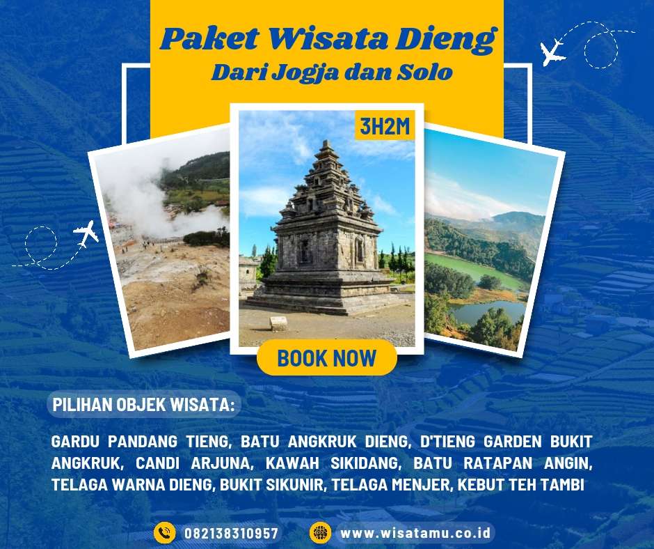 Paket Wisata Dieng Dari Jogja & Solo - WisataMu