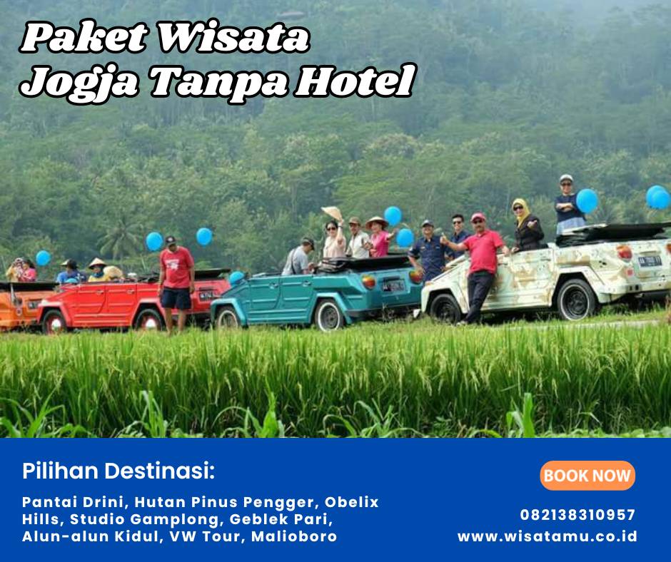 Paket Wisata Jogja Tanpa Hotel