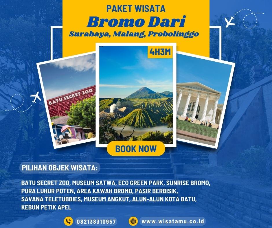 Paket Wisata Bromo Dari Surabaya, Malang, Probolinggo