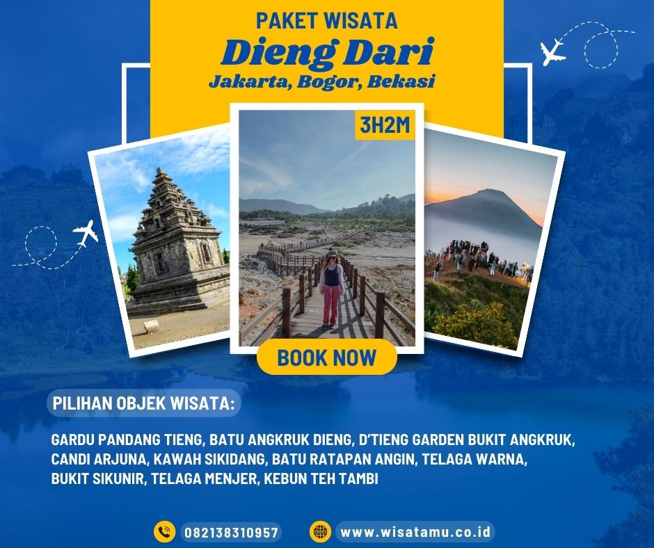 Paket Wisata Dieng Dari Jakarta, Bogor, Bekasi