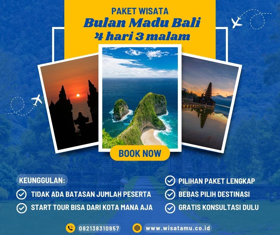 Paket Bulan Madu Bali 4 Hari 3 Malam