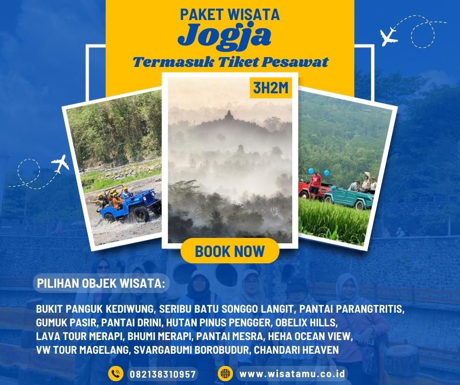 Paket Wisata Jogja Termasuk Tiket Pesawat