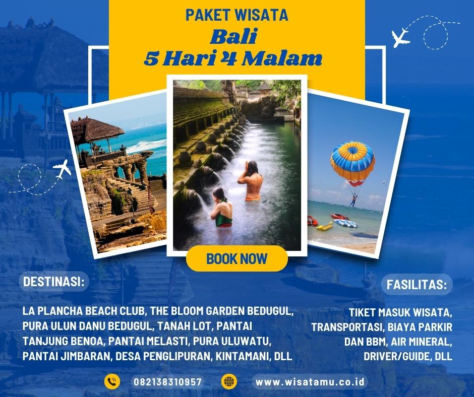 Paket Wisata Bali 5 Hari 4 Malam