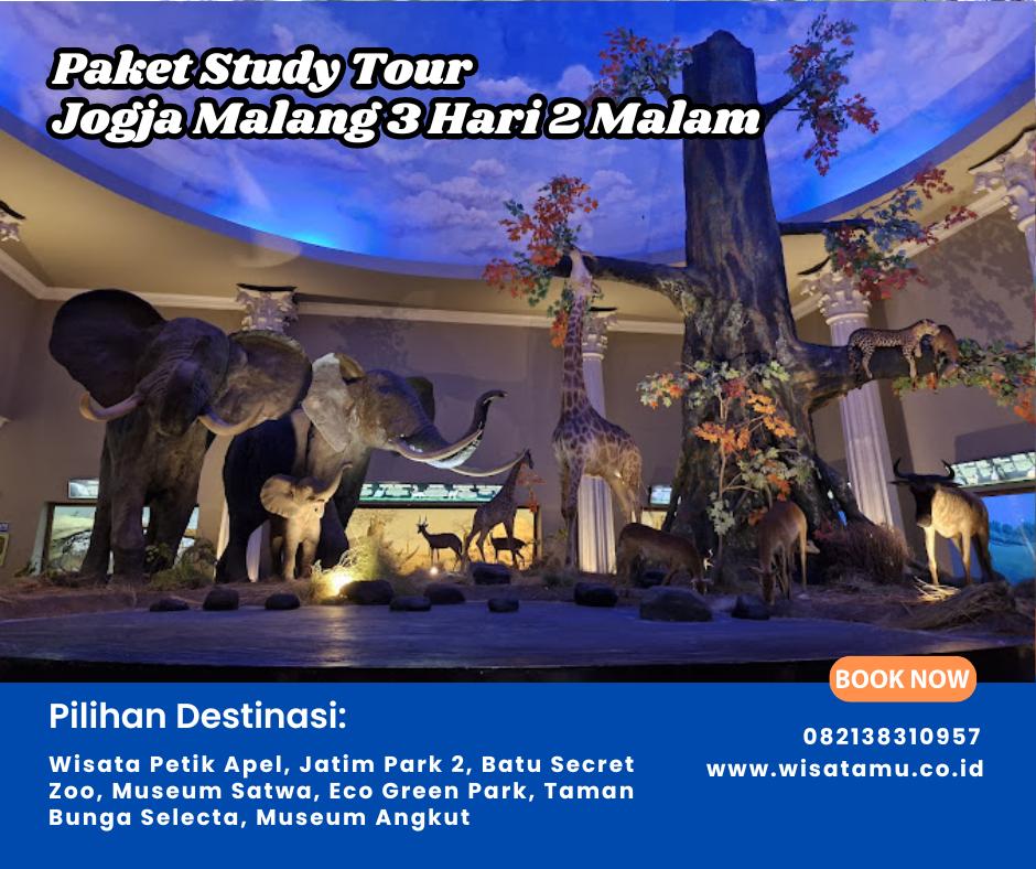 Paket Study Tour Jogja Malang 3 Hari 2 Malam