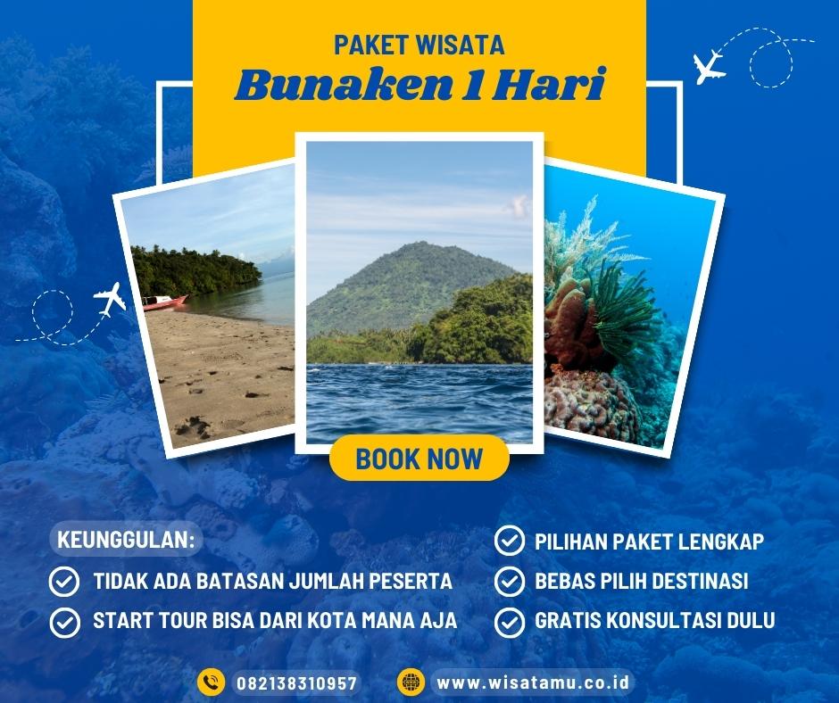 Paket Wisata Bunaken 1 Hari