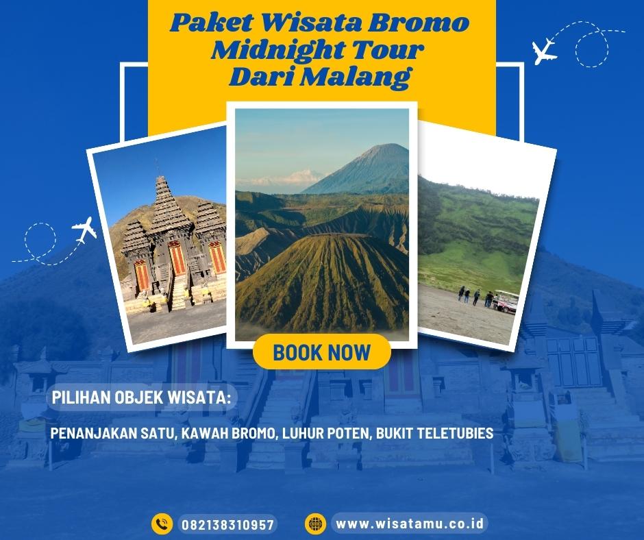 Paket Wisata Bromo Midnight Tour dari Malang