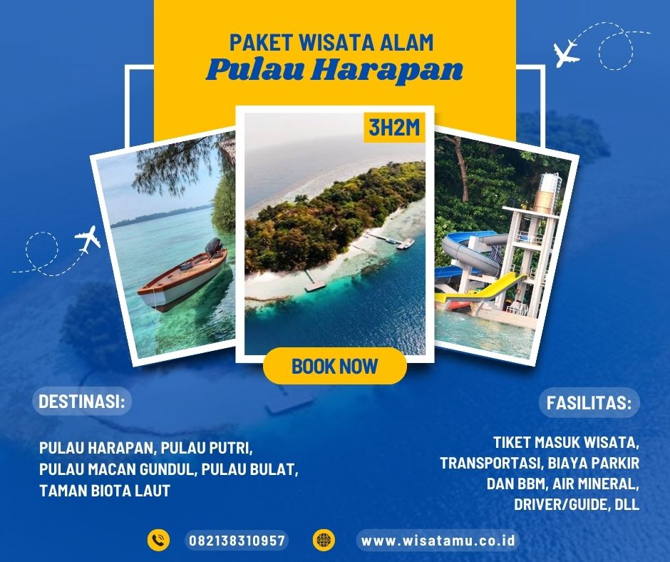 Paket Wisata Pulau Harapan 3 Hari 2 Malam