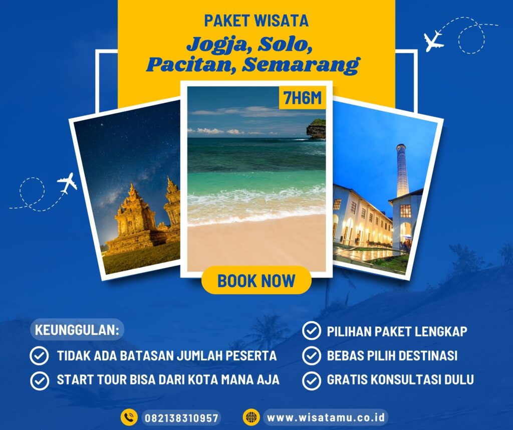 Paket Wisata 4 Kota (Jogja, Solo, Pacitan, Semarang)