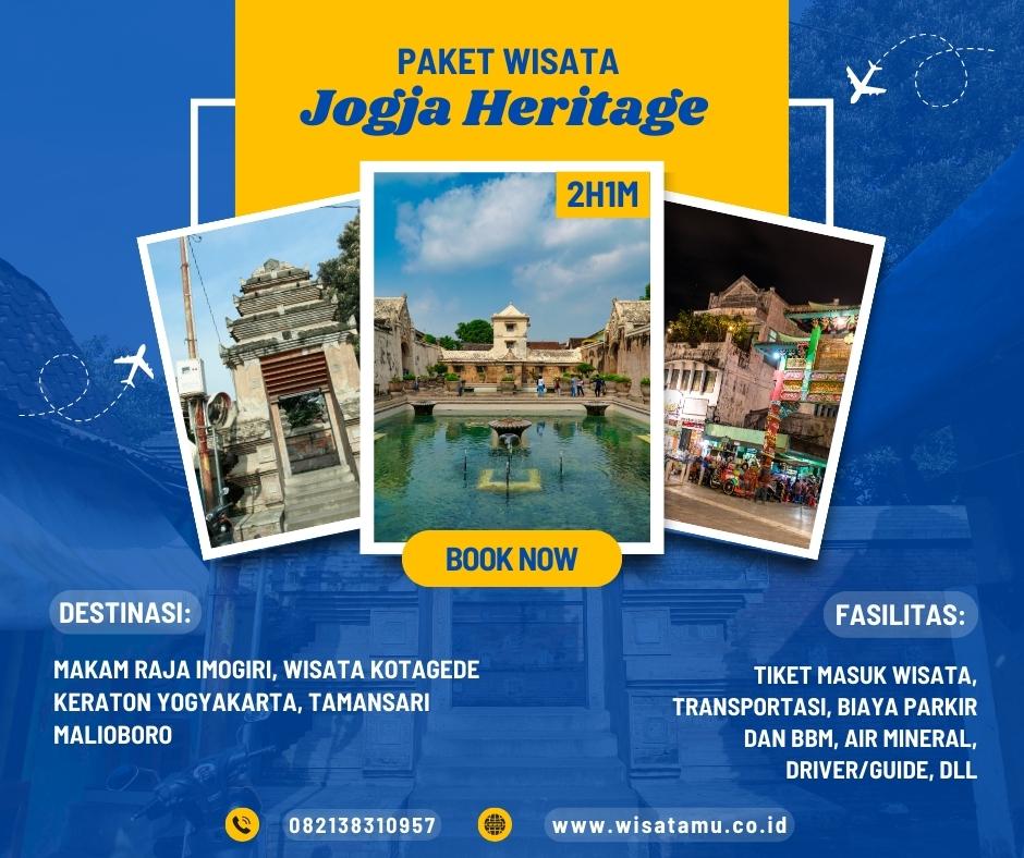 Paket Wisata Jogja Heritage 2 Hari 1 Malam