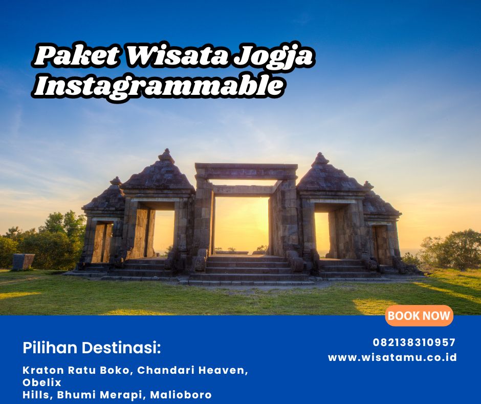 Paket Wisata Jogja Instagrammable 2H1M