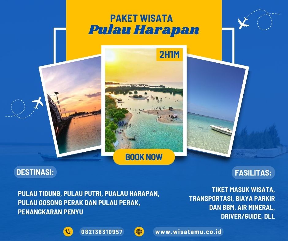 Paket Wisata Pulau Harapan 2 Hari 1 Malam