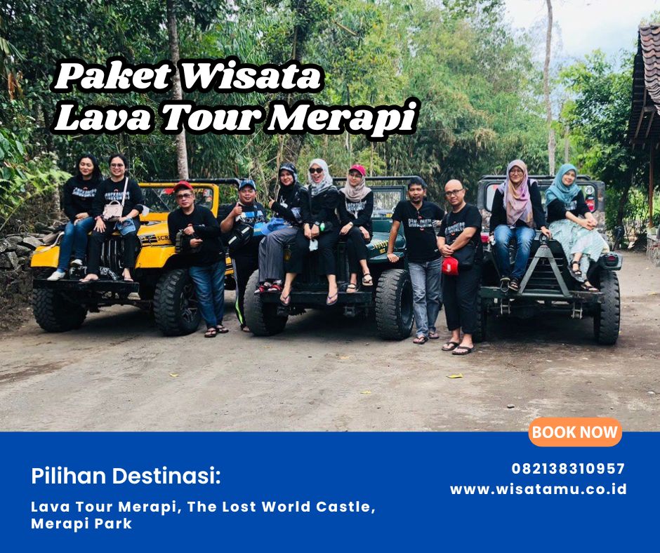 Paket Wisata Lava Tour Merapi