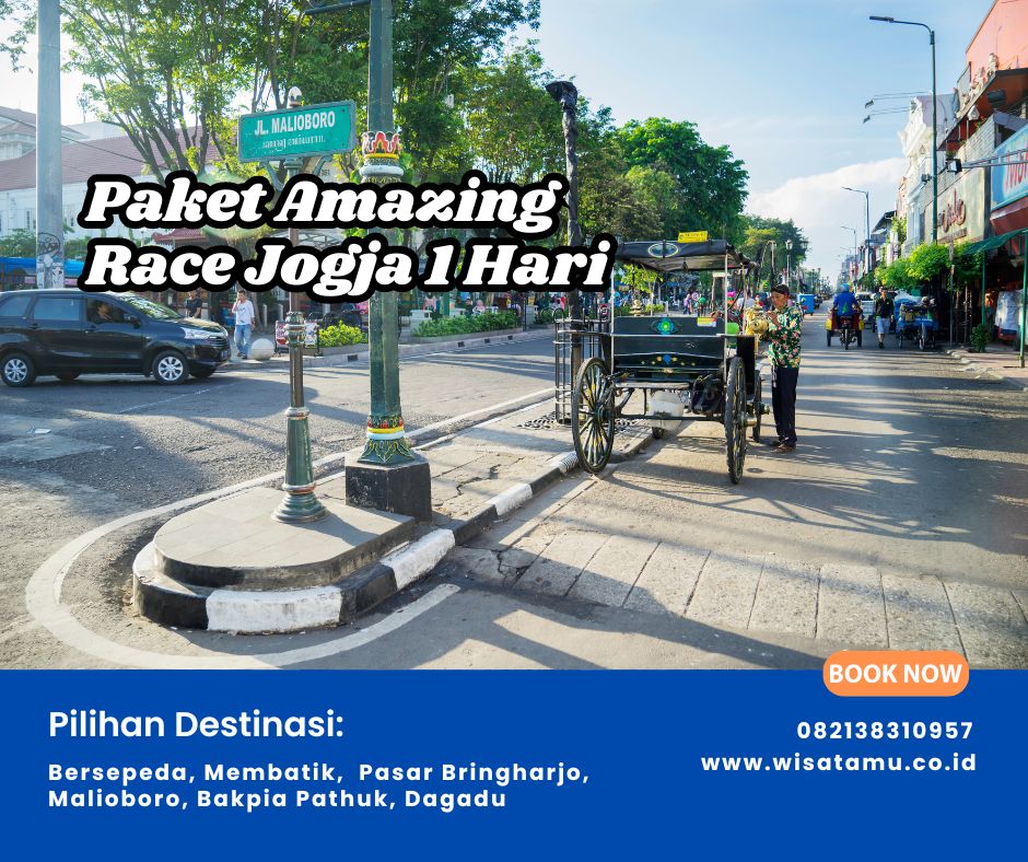 Paket Amazing Race Jogja 1 Hari