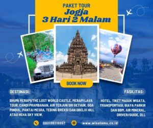 Paket Wisata Jogja 3 Hari 2 Malam