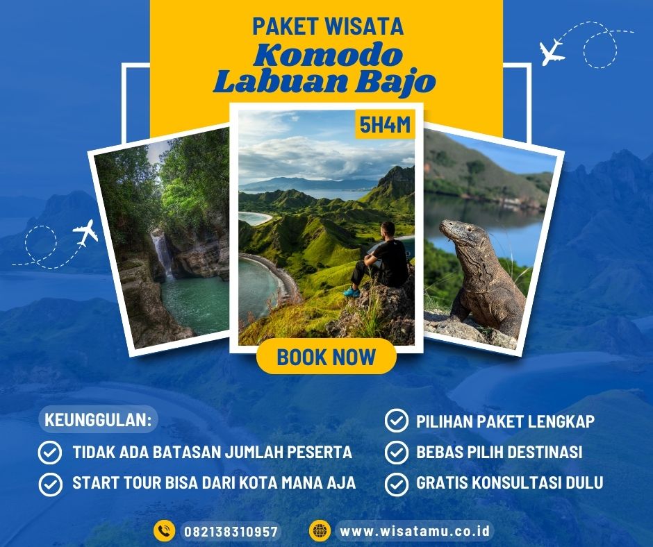 Paket Wisata Komodo Labuan Bajo 5 Hari 4 Malam