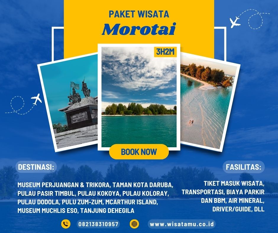 Paket Wisata Morotai 3 Hari 2 Malam