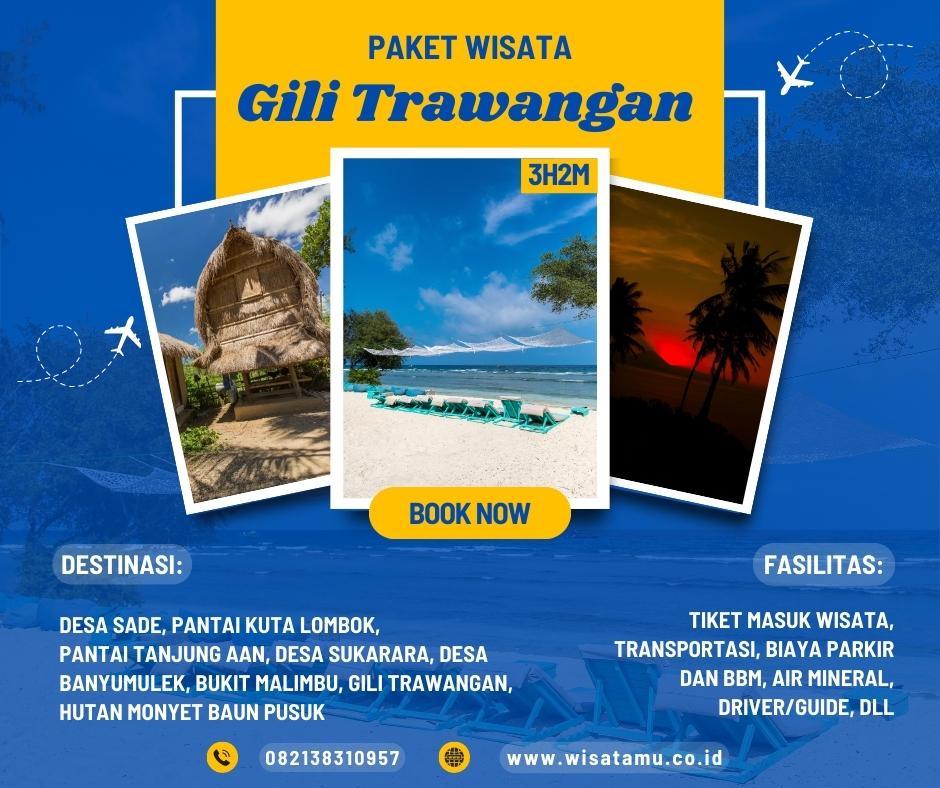 Paket Wisata Gili Trawangan 3 Hari 2 Malam