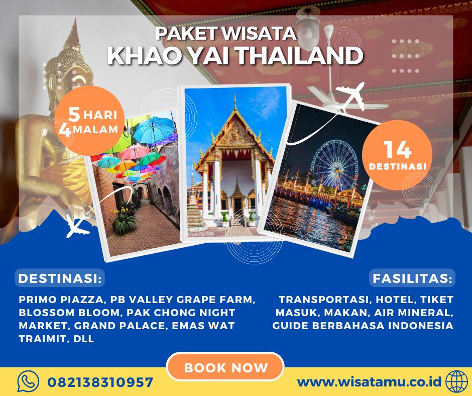 Paket Wisata Khao Yai Thailand