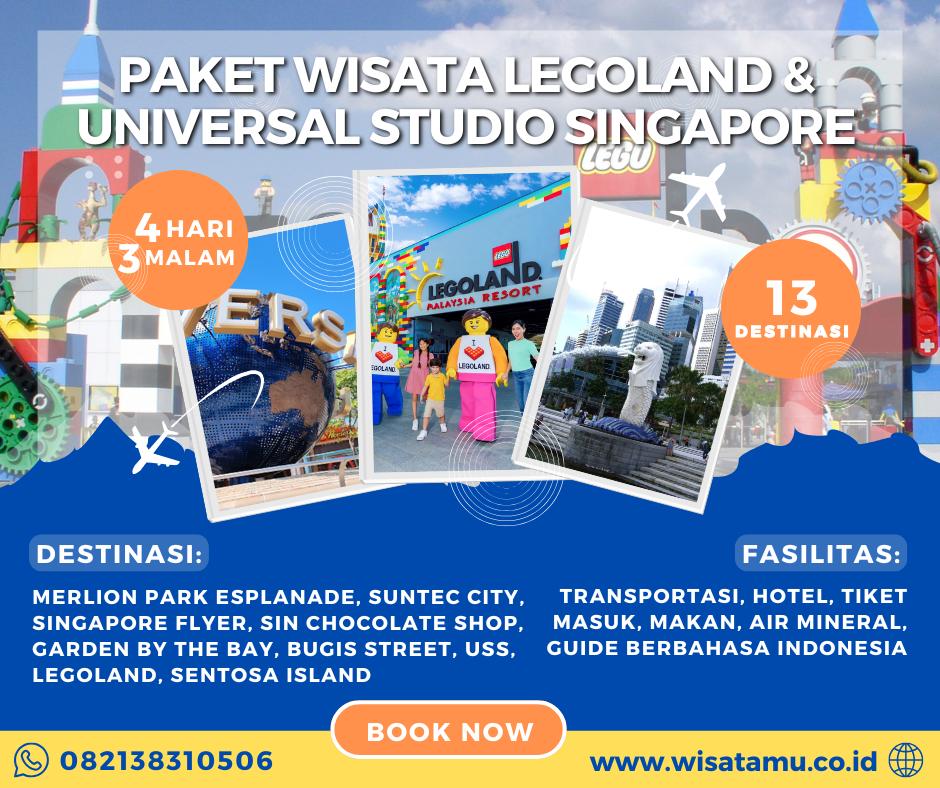 Paket Wisata Legoland & Universal Studio Singapore 4H3M