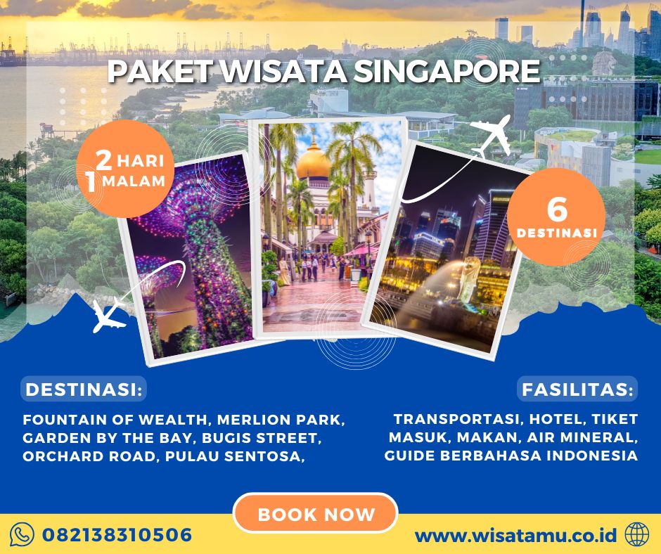 Paket Wisata Singapore 2 Hari 1 Malam