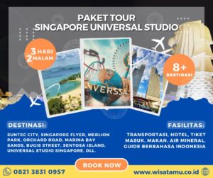 Paket Wisata Singapore Universal Studio 3H2M